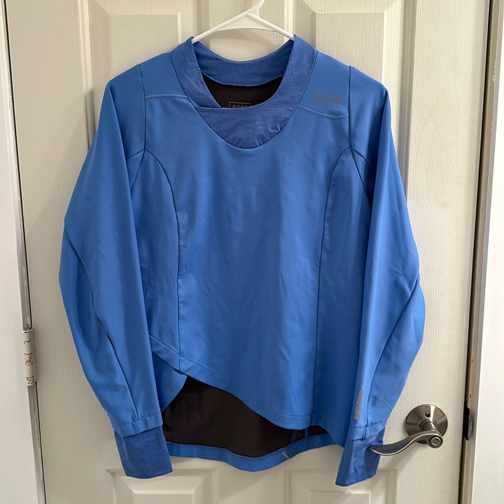 Blue Long Sleeve Women's Top